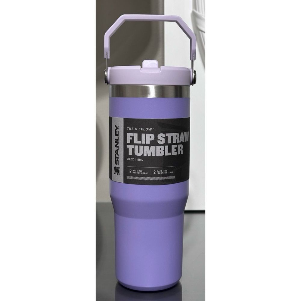 Stanley‎ Ice Flow Flip Straw Tumbler 30oz, LAVENDER PURPLE